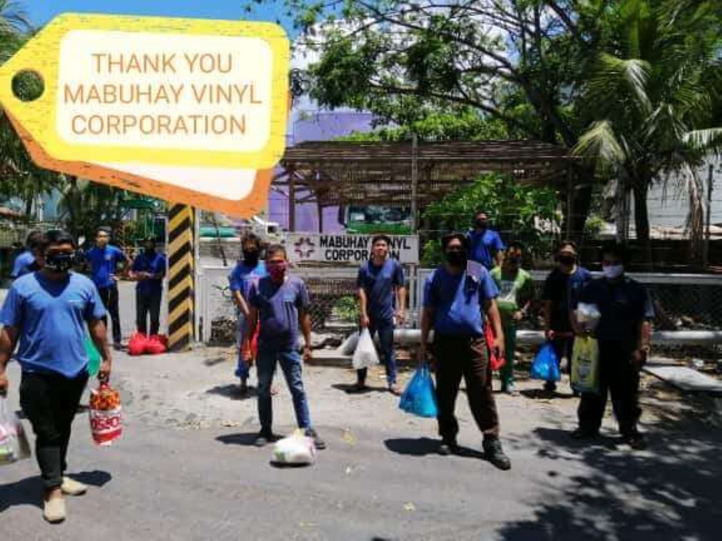 MVC shows appreciation to truckers through grocery distribution